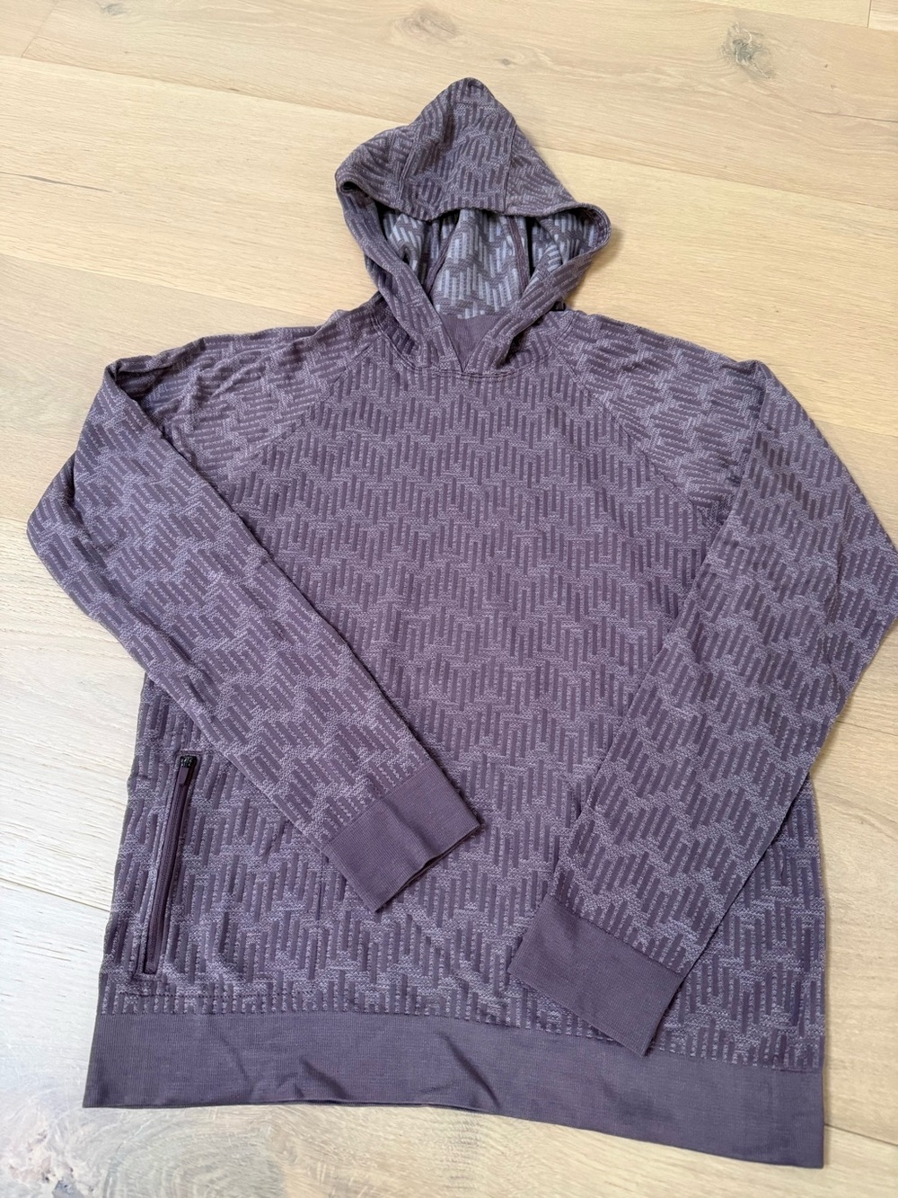 lululemon athletica purple patterned top